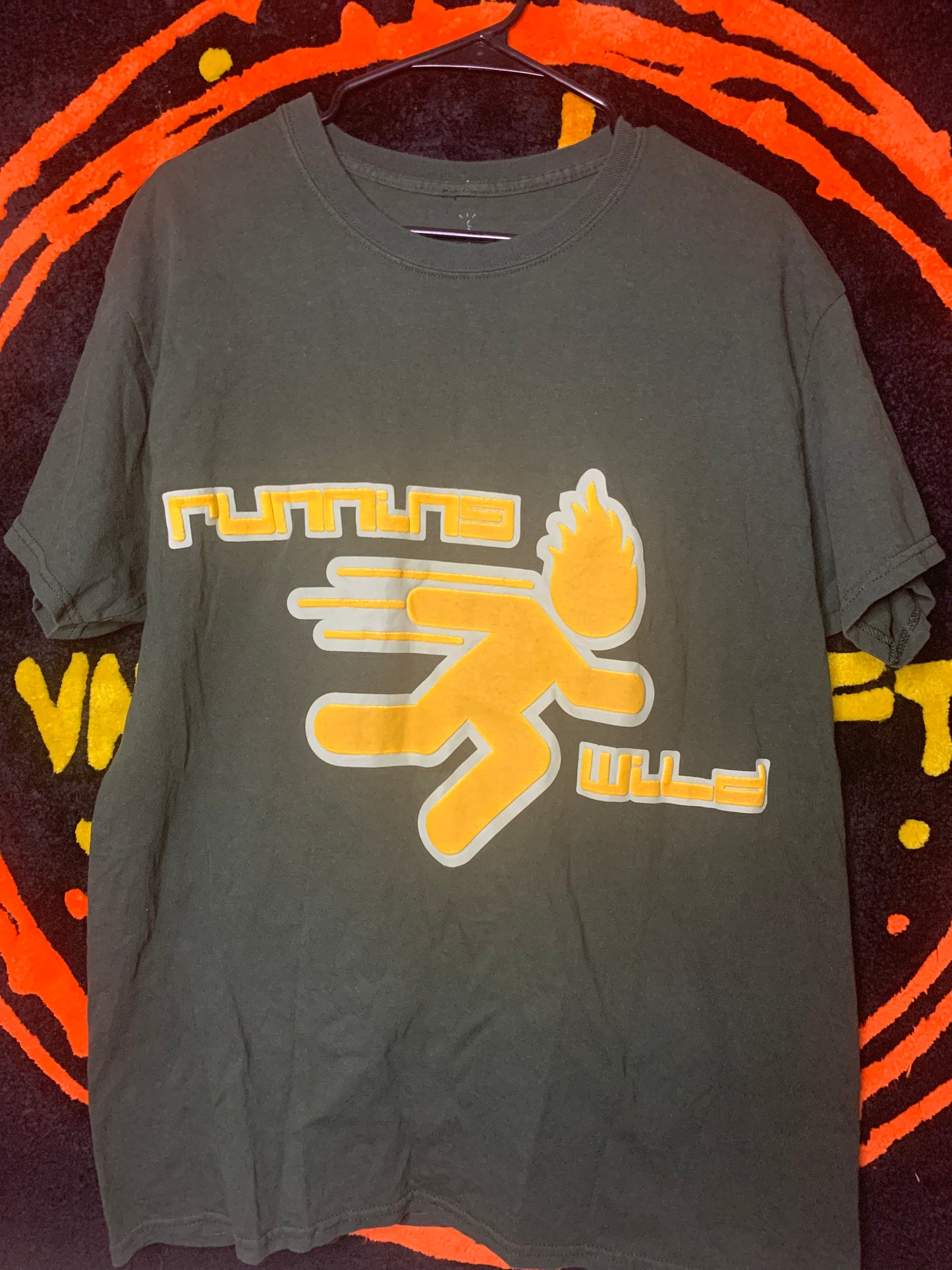 Cactus Jack Running Wild Puff Print Tee (M)