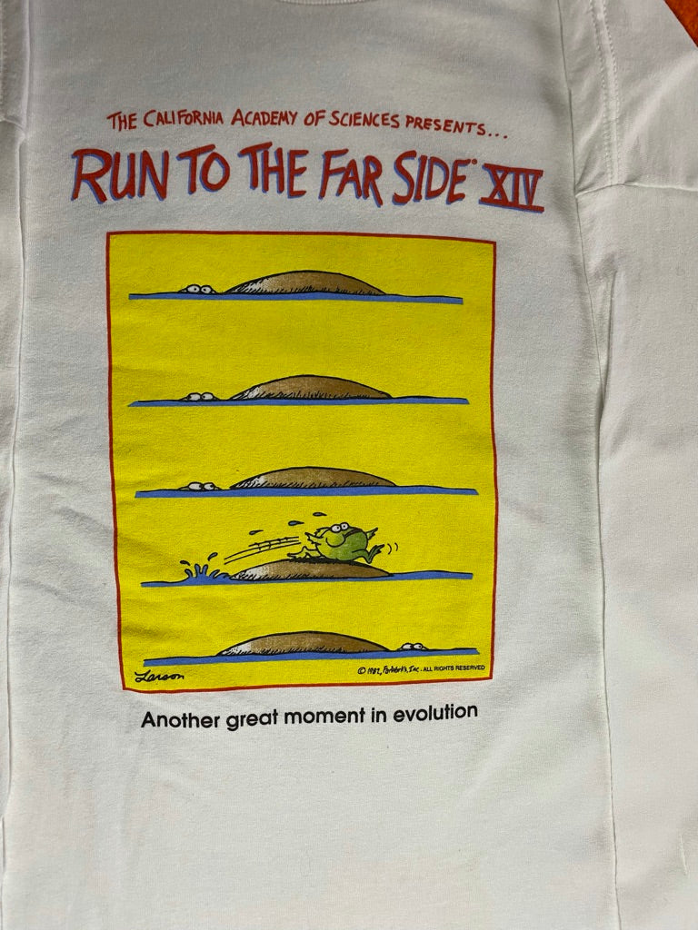 1982 Run to the Far Side Marathon Long Sleeve Tee (L)