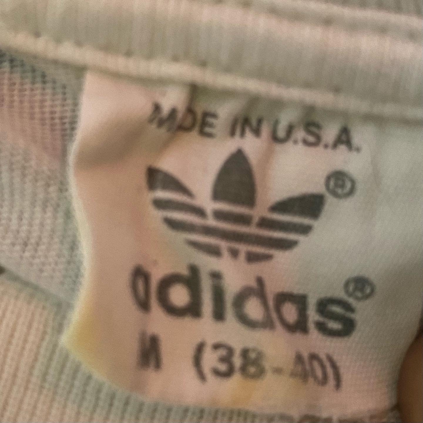 1980 Distressed Adidas Moscow Olympics Tee (M)