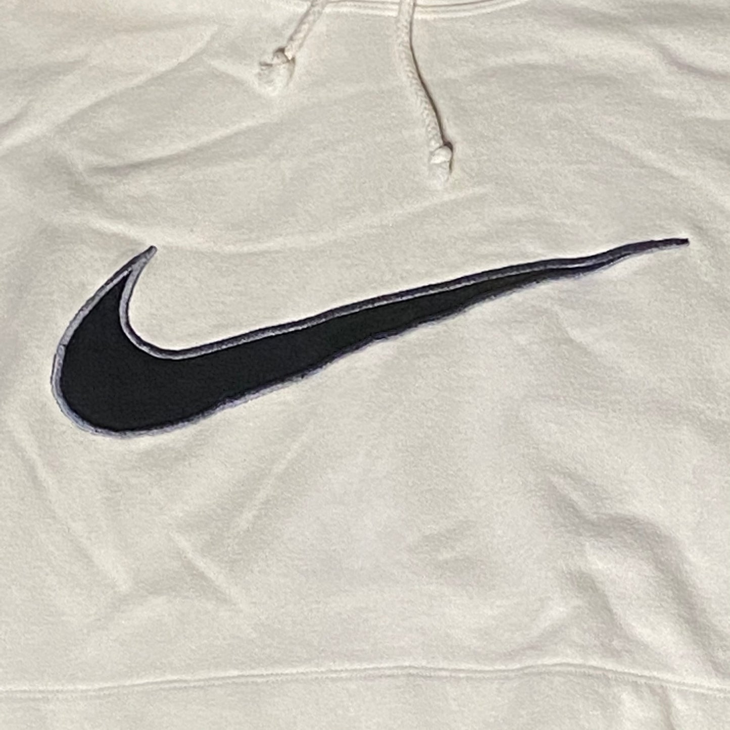 90s Nike Big Center Swoosh Hoodie (XL)